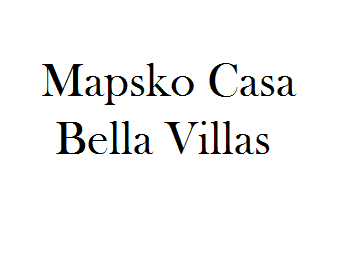 Mapsko Casa Bella Villas